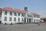 L'antico municipio olandese a Jakarta